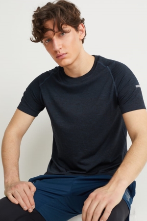 C&A Active Topjes Heren Donkerblauw | 3769SLQUZ