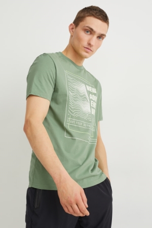 C&A Active Topjes Heren Groen | 0386OPSFL