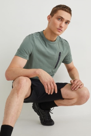 C&A Active Topjes Heren Groen | 7806URQYD