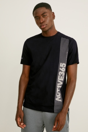 C&A Active Topjes Heren Zwart | 2493UZDGO