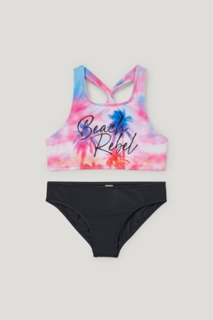C&A Bikini Lycra® Xtra Life™ 2 Piece Zwemkleding Meisjes Lichtpaars | 1504ISPDV
