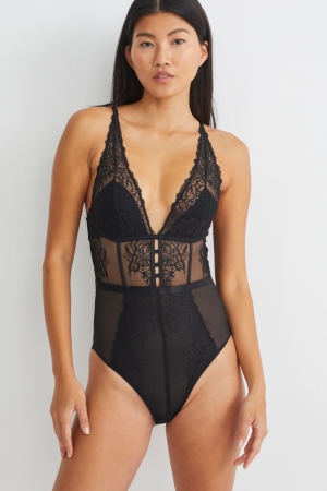 C&A Body Lycra® Ondergoed Dames Zwart | 6375AJZLS