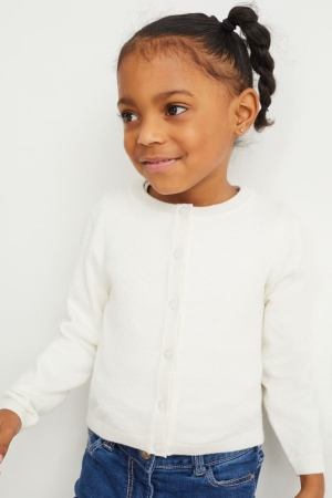 C&A Cardigan Meisjes Wit | 7605QUCSB