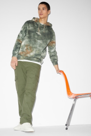 C&A Cargo Broek Heren Groen | 9837MFQKH