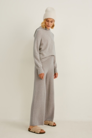 C&A Cashmere Broek Dames Beige | 3725BULZK