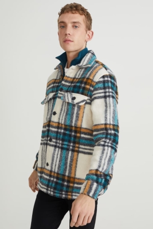 C&A Check Overhemd Heren Multicoloured | 9140VCIPF