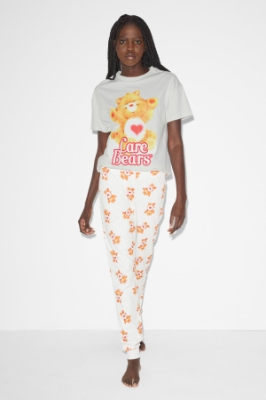 C&A ClockhouseCare Bears T-shirts Dames Wit | 0639NQFMX
