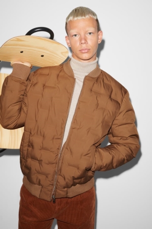 C&A Clockhouse Bomber Recycled Jassen Heren Havanna | 1742FWOSH