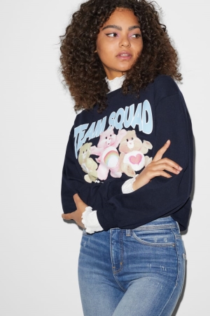 C&A Clockhouse Care Bears Sweatshirts Dames Donkerblauw | 5172WGHXZ