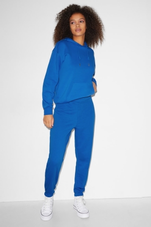 C&A Clockhouse Joggers Broek Dames Blauw | 2543ORNQE