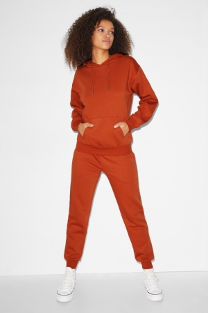 C&A Clockhouse Joggers Recycled Broek Dames Bruin | 5847WJOKT