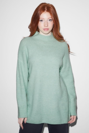 C&A Clockhouse Jumpers Dames Mintgroen Groen | 3958XTYUS
