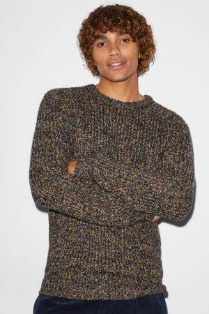 C&A Clockhouse Jumpers Heren Bruin | 4103PTRAS