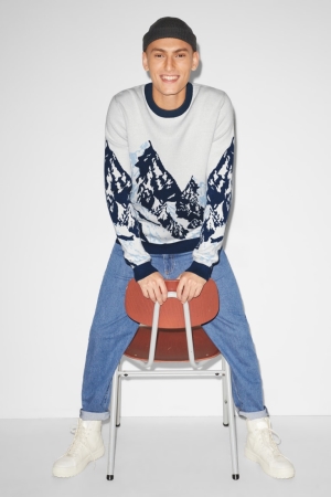 C&A Clockhouse Jumpers Heren Wit | 0832HRANF