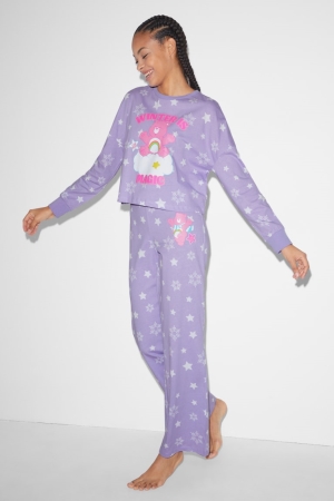 C&A Clockhouse Pyjama Care Bears Nachtkleding Dames Paars | 1596NZPLR