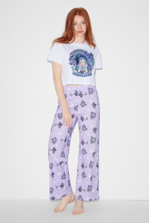 C&A Clockhouse Pyjamas Alice In Wonderland Nachtkleding Dames Paars | 0792TYZMP