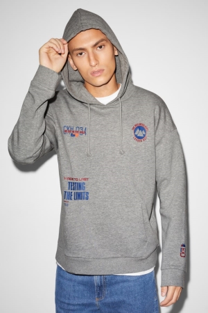C&A Clockhouse Sweatshirts Heren Grijs | 9876AUYWQ