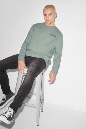 C&A Clockhouse Sweatshirts Heren Groen | 5684BRSKL