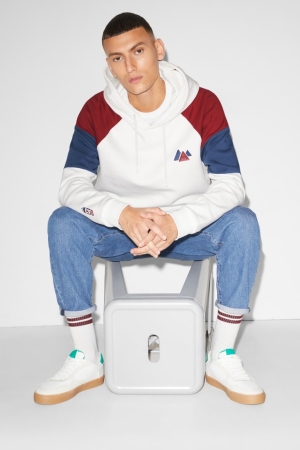 C&A Clockhouse Sweatshirts Heren Wit | 7504KTIXV