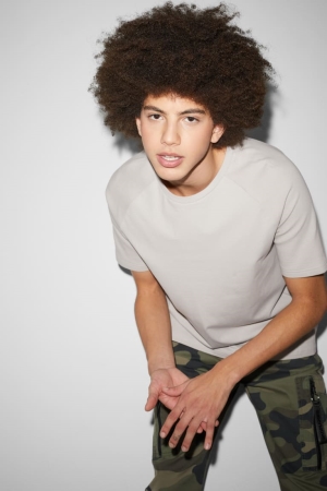 C&A Clockhouse T-shirts Heren Bruin | 8234AJUDY