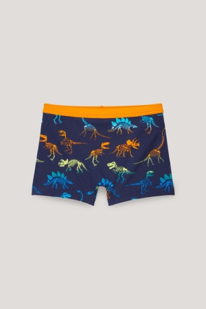 C&A Dinosaur Swim Lycra® Xtra Life™ Zwemkleding Jongens Donkerblauw | 4903XIGDN