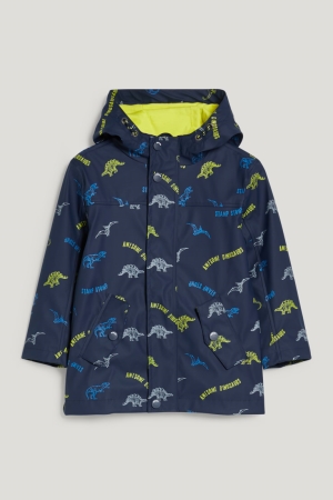 C&A Dinosaur Waterdichte With Hood Jassen Meisjes Donkerblauw | 7821XCYGE