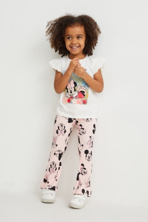 C&A Disney Leggings Broek Meisjes Roze | 4257TPOIS