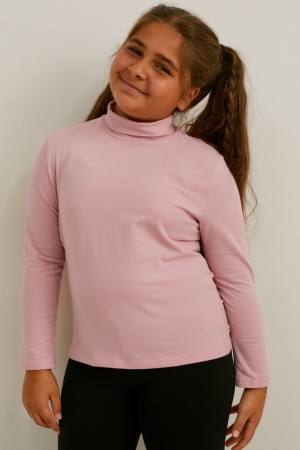 C&A Extended Sizes Multipack Of 4 Polo Neck Topjes Meisjes Wit | 9340UISOW