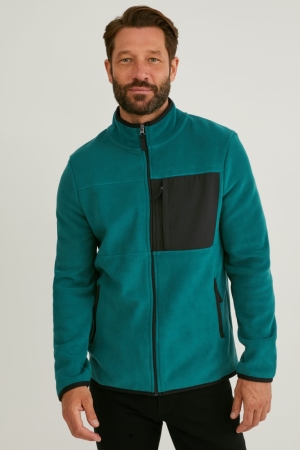 C&A Fleece Thermolite® Ecomade Recycled Jassen Heren Groen | 4037BMXSP