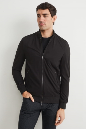 C&A Flex Lycra® Sweatshirts Heren Zwart | 5701ZTGFY