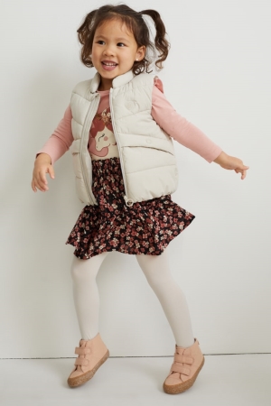 C&A Floral Rokken Meisjes Zwart | 6183LJCOD