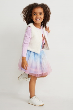 C&A Frozen Set Long Sleeve , WaistAnd T-shirts Meisjes Lichtpaars | 9076JGFQI