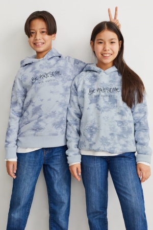 C&A Genderneutral Recycled Hoodie Meisjes Lichtblauw | 1832BMDLS