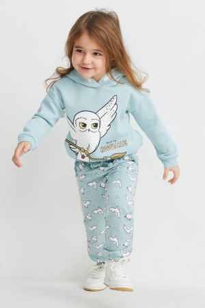 C&A Harry Potter Joggers Broek Meisjes Mintgroen Groen | 4285BIWKY