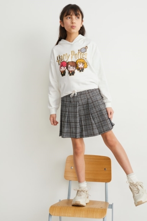 C&A Harry Potter Set And 2 Piece Rokken Meisjes Wit Grijs | 2534OBGXZ