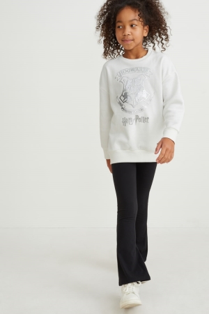 C&A Harry Potter Set And Leggings 2 Piece Broek Meisjes Wit | 8364RFDLA