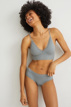C&A Hipster Briefs Seamless Lycra® Nachtkleding Dames Groen | 0254SXIFW