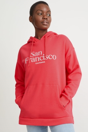 C&A Hoodie Dames Roze | 7915UKVWT