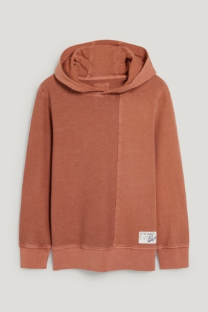 C&A Hoodie Meisjes Donkeroranje | 2613BSCJZ