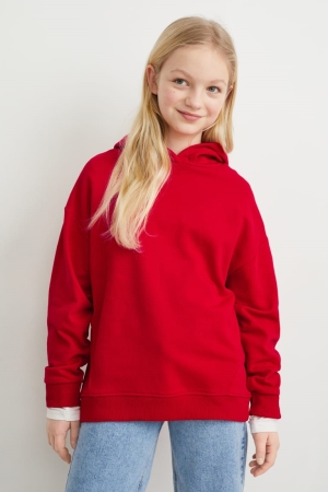 C&A Hoodie Meisjes Rood | 9480USLMI