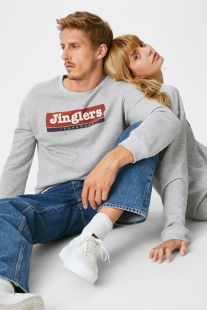 C&A Jinglers Gender Neutrale Sweatshirts Dames Lichtgrijs | 6254DSGOM