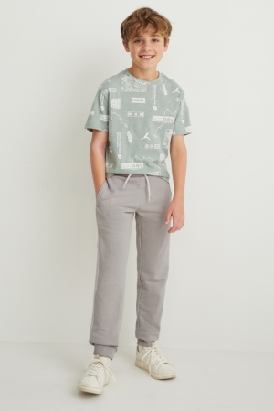 C&A Joggers Broek Jongens Beige | 8506GPZKI
