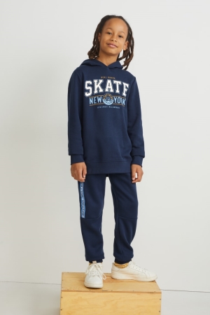 C&A Joggers Broek Jongens Donkerblauw | 3298EKRZS