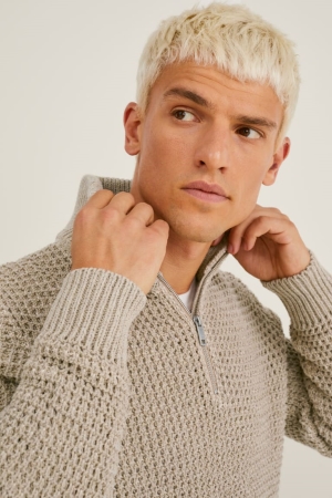 C&A Jumpers Heren Beige | 1453OBTZF