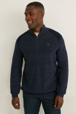 C&A Jumpers Heren Donkerblauw | 4293ZPRKN