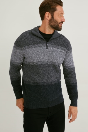 C&A Jumpers Heren Grijs | 1793AVSGI