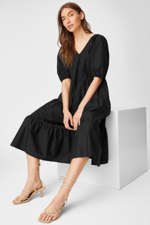 C&A Jurken Dames Zwart | 6293SLBHP