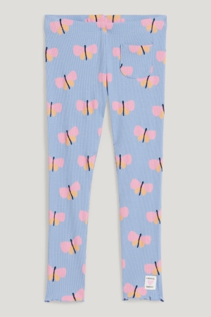 C&A Leggings Broek Meisjes Blauw | 8907SILCP