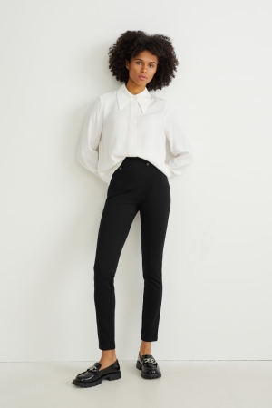 C&A Leggings Lenzing™ Ecovero™ Broek Dames Zwart | 7635ZCOSX