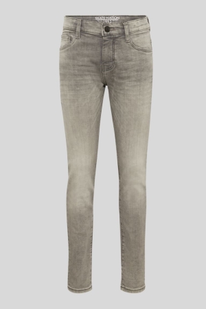 C&A Mager Jeans Jongens Blauw Lichtgrijs | 5296CWSUQ